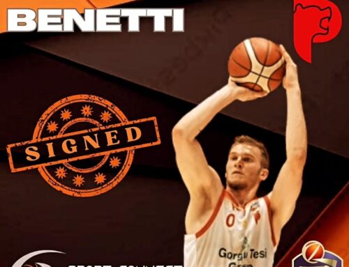 Italy: Gabriele Benetti signs in Serie A with BC Pistoia Basket